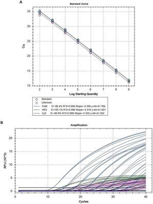Establishment of a triplex TaqMan quantitative real-time PCR assay for simultaneous detection of Cymbidium mosaic virus, Odontoglossum ringspot virus and Cymbidium ringspot virus